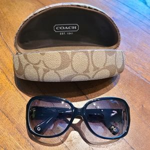 Women's Black Coach Sunglasses